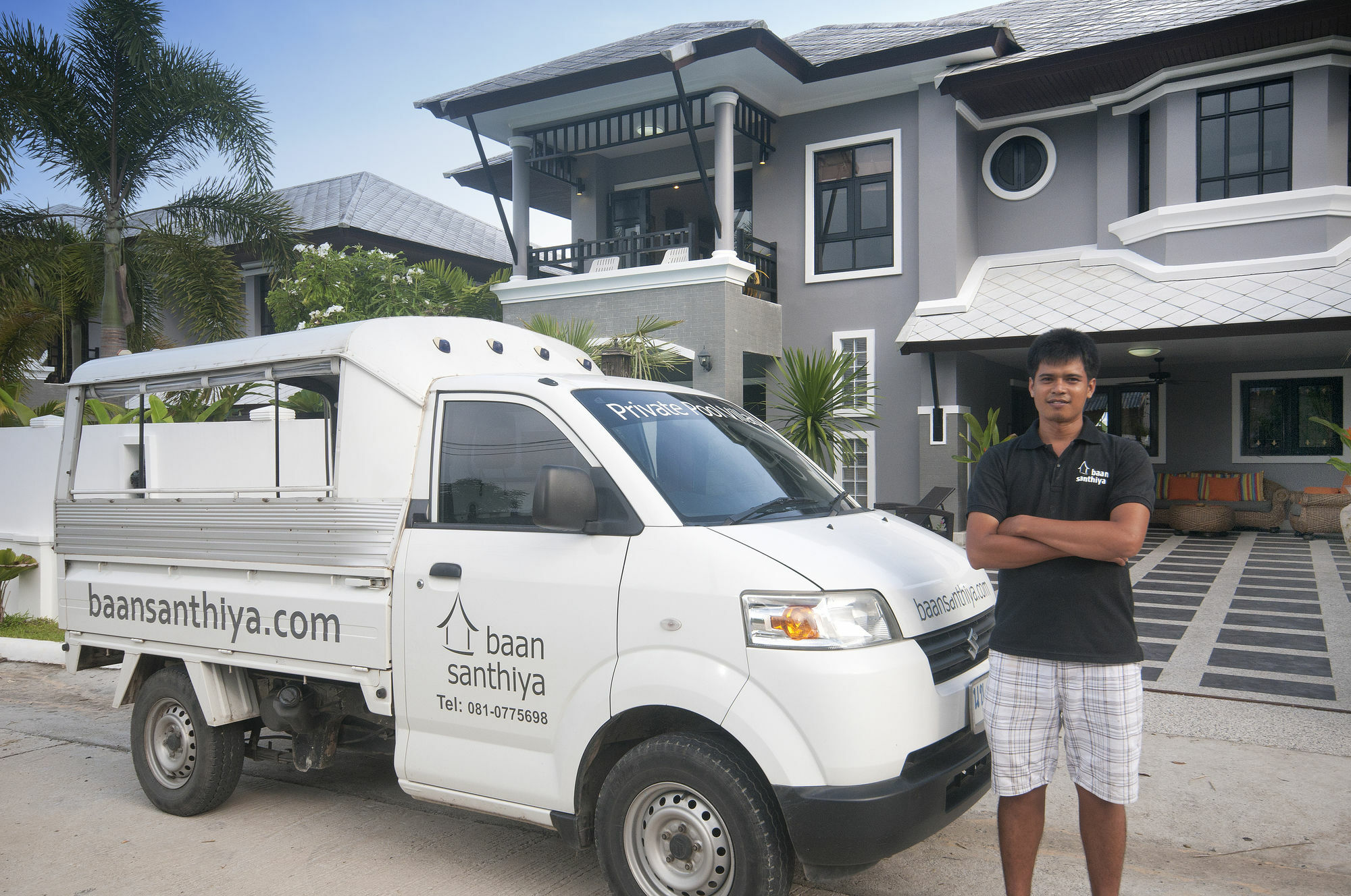 Baan Santhiya Villa 3 ク ラビ エクステリア 写真